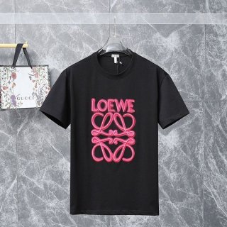☆Tax included☆Loewe★Anagram bicolor cotton T-shirt copy★ loz31894