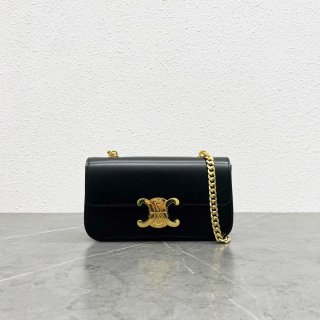 ★Popular in Japan! Replica Celine Triomphe Chain Shoulder Bag 197993BF438NO