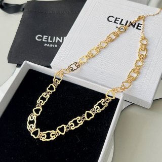 Celine Myon Triomphe Multi-Motif Necklace in Rare Colors Replica Cer37058