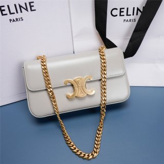 ★Popular in Japan! Celine Triomphe Chain Fake Shoulder Bag Cez39904