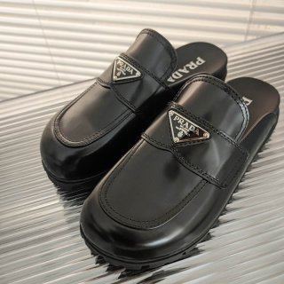 Very popular! [Prada] Studded rubber sole logo sandals replica pup28842