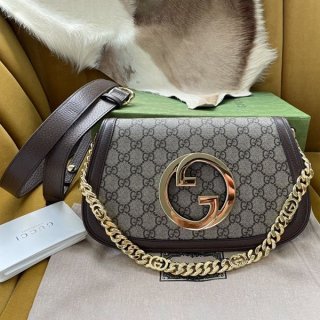☆Super popular☆★Cute★ Gucci Round GG Logo Small Fake Shoulder Bag 699268K9GSG8358