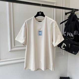 Eye-catching color Chanel T-shirt replica monogram printed shh98662