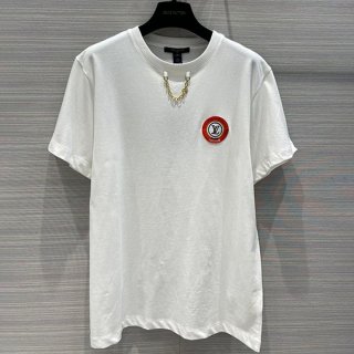 Free shipping Louis Vuitton T-shirt copy tops vuv16432