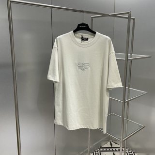 Balenciaga Slime Logo Print Cotton Jersey T-Shirt, Cheap bae36299