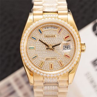 Free shipping Rolex Datejust replica full diamond 36mm roj94099