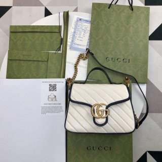 Gucci GG Marmont Mini Top Handle Bag Replica gg210820118