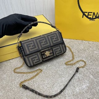 Fendi Versace Fendace fake collaboration shoulder bag feo45288