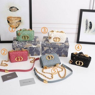 New Spring Collection Dior Replica Caro Micro Bag Cannage Calfskin 5 Colors S2022UWHC_M900