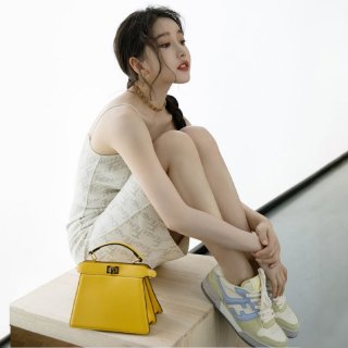 Love at first sight? Fendi White Viscose Dress Replica FZDA02AJTHF0ZNM