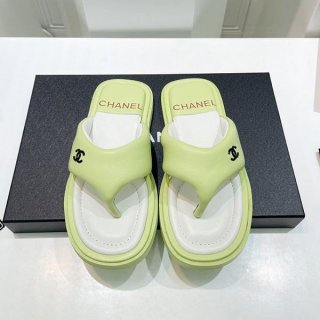 2022 Spring/Summer New Arrivals Chanel Coco Mark Platform Sandals Mules Replica shf01897