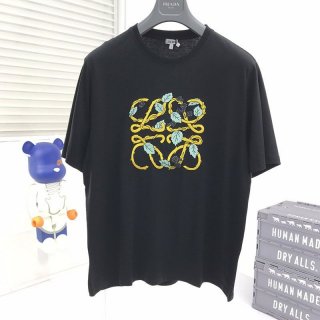 Cute Loewe Replica★Herbarium Anagram Cotton T-Shirt H800Y22X16