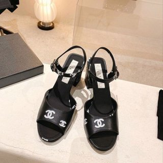 Not available in Japan Chanel Replica Pumps Sandals CC Logo shc88861