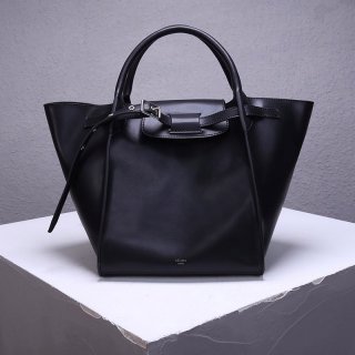 Hard to find ☆ Celine Tote Bag Replica Small Big Bag Black Ceu81007