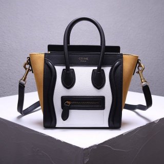 Extremely rare! Replica Celine Luggage Nano Handbag in 3 sizes Cem31490