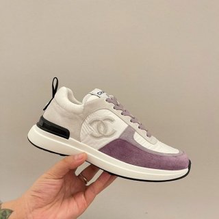 Popular Chanel sneakers replica CC mark shk02268