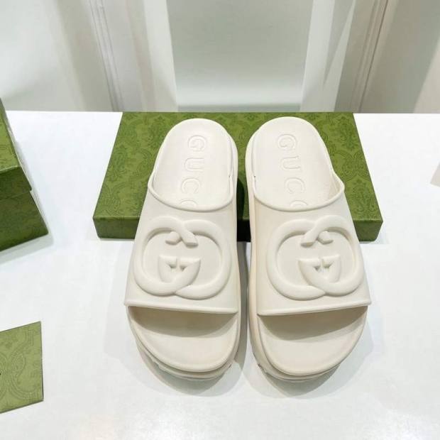 2022 Spring/Summer New Gucci GG Muffin Platform Sandals Replica Grade N guk19988