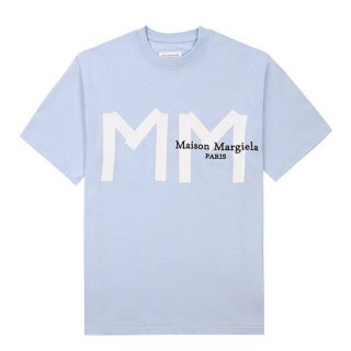 Love at first sight? Maison Margiela fake logo pink T-shirt Mao96948
