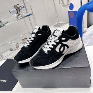 Free shipping Chanel CC logo sneakers fake shs52693