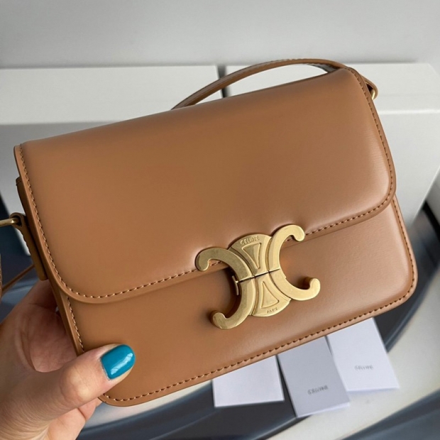 ☆Super popular☆Celine shoulder bag copy Teen Triomphe bag Ceh51837