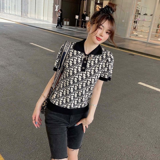 Popular all over the world? New Dior Oblique Cotton Polo Shirt Replica def85247