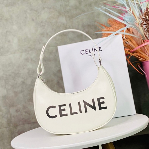 New and very popular Celine Baguette Bag Replica White Tan Triomphe 193952BZJ