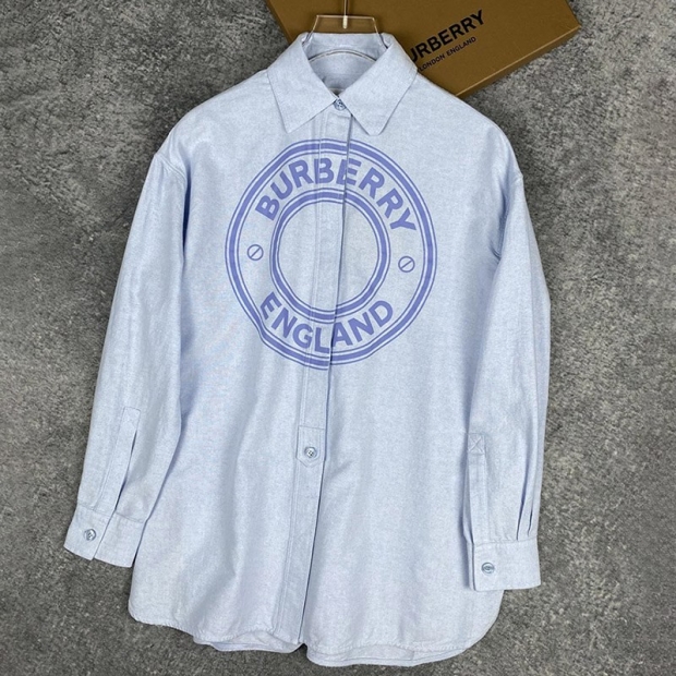 Battle for Burberry Oxford Oversized Shirt Replica Bax32948