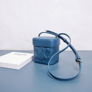 Very popular!! New color Celine replica small box Cuir Triomphe / smooth calfskin 199263DU307DD