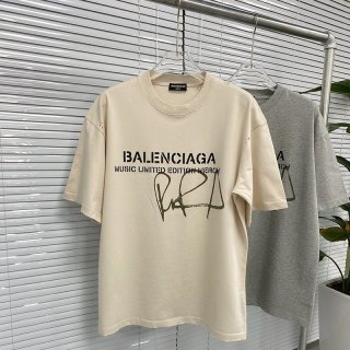 Very popular all over the world? [Balenciaga] Logo cotton fake T-shirt bag80455