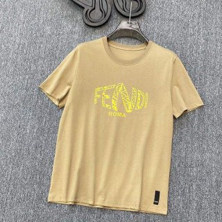 Rare Fendi ROMA logo crew neck fake T-shirt fez50771
