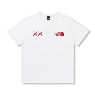 Very popular!! New color North Face XX KAWS copy embroidered cotton T-shirt Noh88178