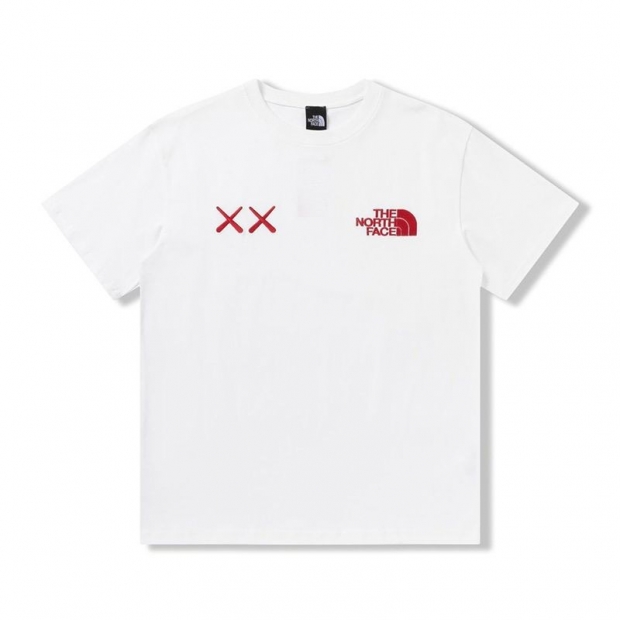 Very popular!! New color North Face XX KAWS copy embroidered cotton T-shirt Noh88178