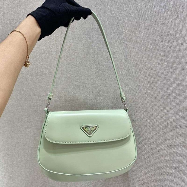 Fashionable? Prada Cleo Shoulder Bag with Flap, Fake, Shipping Included, pug57927
