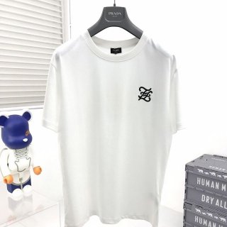 Very popular!! New color Fendi Crew neck logo jersey T-shirt copy fer88399