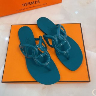 Love at first sight? Free shipping ◆ Hermes Sandals Egérie Chaine d'Ancre Replica eri79536