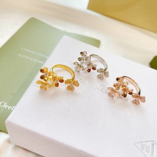Rare color Van Cleef & Arpels Frivole Entre Les Doors Ring VCARP6L0003
