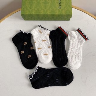 Very popular all over the world? ☆ Gucci socks replica set of 5 pairs gux57985