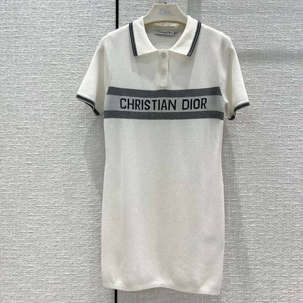 21AW New Dior Polo Shirt Dress Copy dei01064