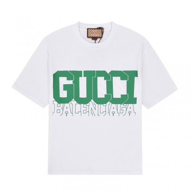 The rapidly growing popularity of Gucci x Balenciaga collaboration short-sleeved T-shirt replica gum56781