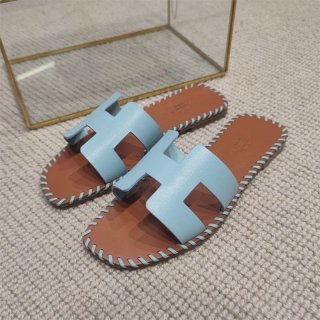Not available in Japan Hermes Oran sandal copy Oran leather and canvas sandals erj95258