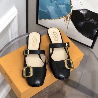 Tax and shipping included ★ TODS copy ★ Metal chain flat sandals ton04204