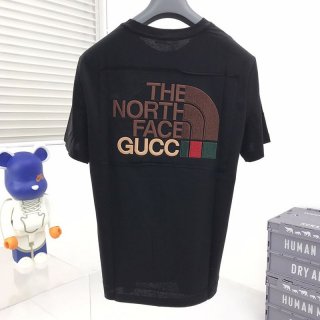 New for Spring/Summer Gucci x North Face Collaboration Short Sleeve T-Shirt Parody gua78961