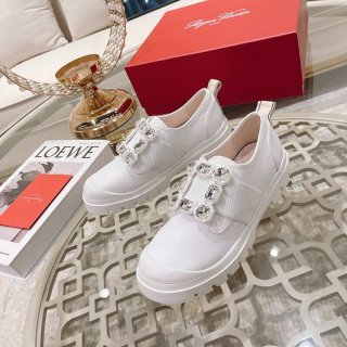 Spring new arrival Roger Vivier Viv Ranger Strass Loafer fake rob07422