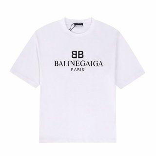 Very popular [Balenciaga] Logo cotton T-shirt copy bag75181