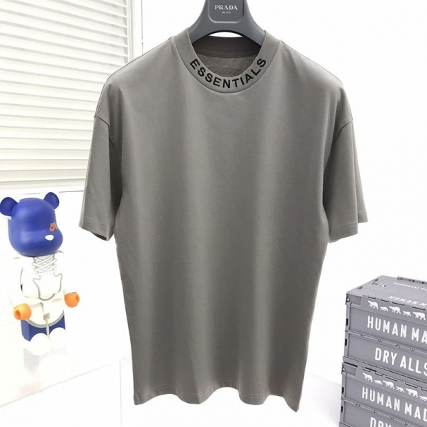 Battle Fear of God Essentials Fake Kids Short Sleeve Logo T-Shirt fed81908