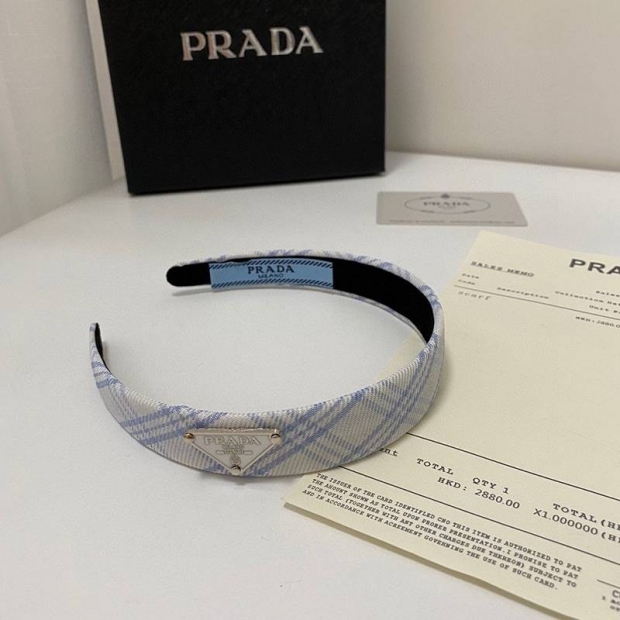 Spring/Summer New Arrivals Beautiful Prada Headband Replica pug59872