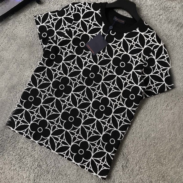 Louis Vuitton Crew Neck T-Shirt Replica Sold Out - Popular vuq44960