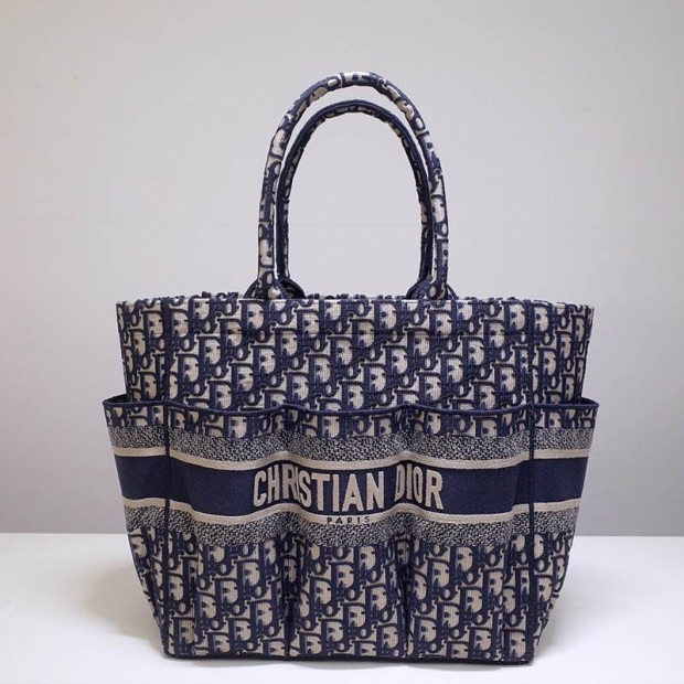 Free shipping Dior Book Tote Replica Beach Bag? Dior Oblique Embroidery dew57570