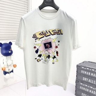 Popularity rising ☆ Disney x Gucci fake collaboration? Donald illustration T-shirt? guv00523