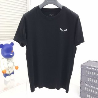 Battle for Fendi Monster Logo Crew Neck Copy T-Shirt fev46686